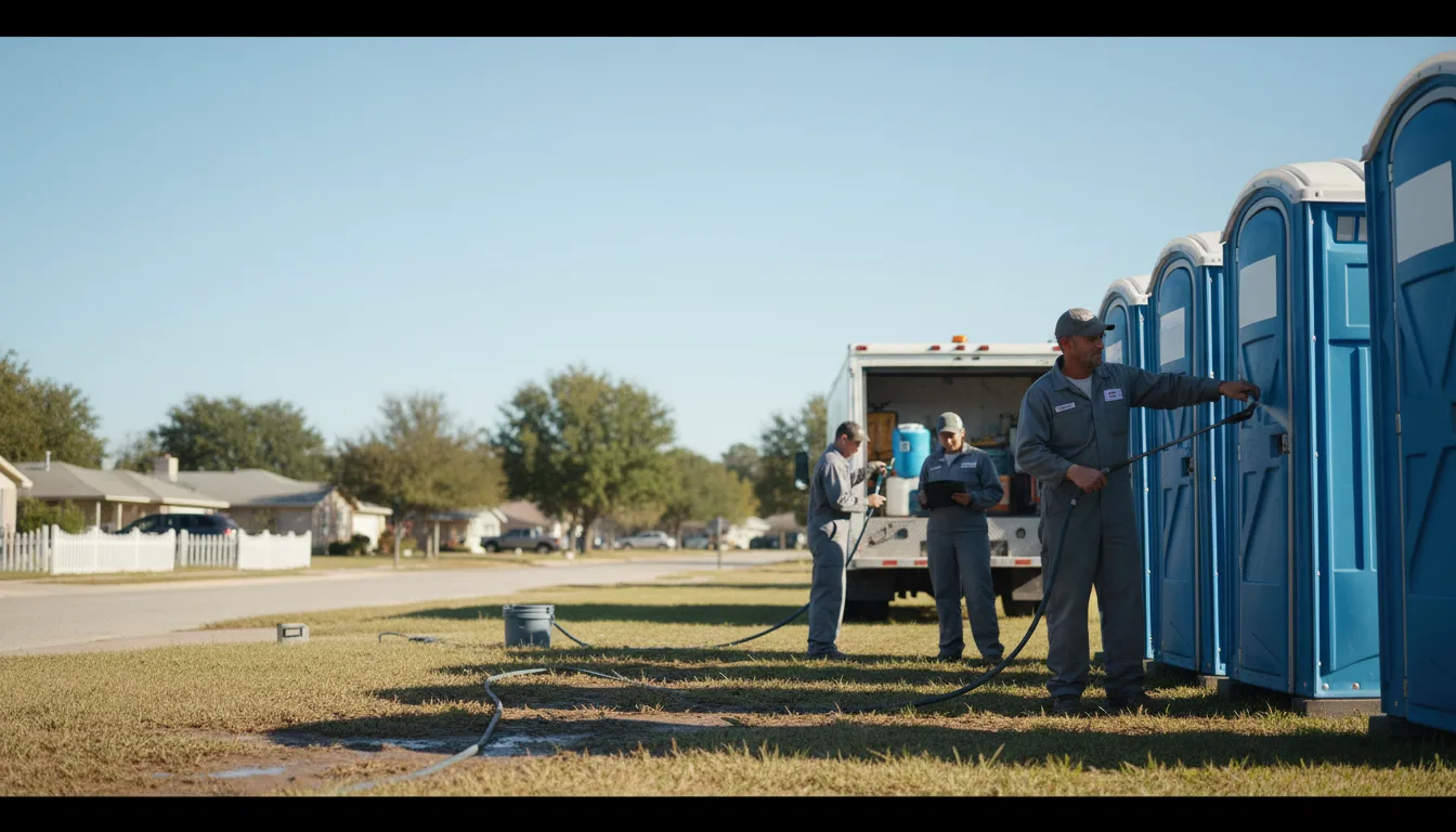 Long-Term Portable Toilet Rental in Grantsburg, IL near me